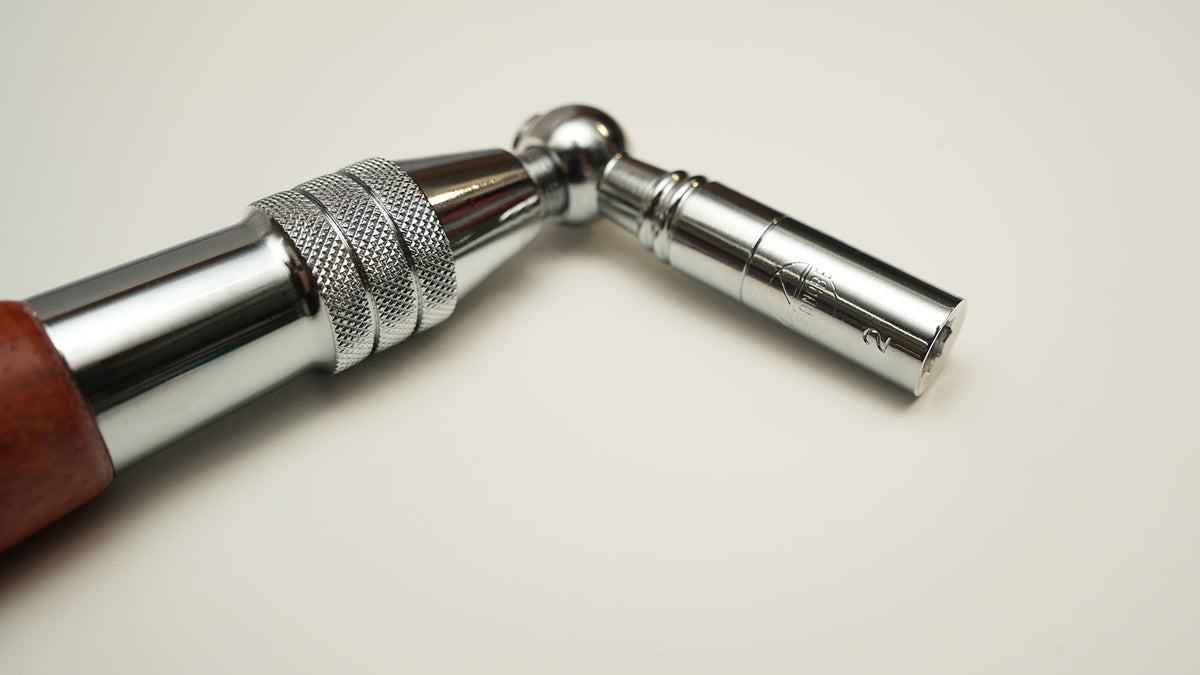 Watanabe piano tuning lever #2 star tip close up
