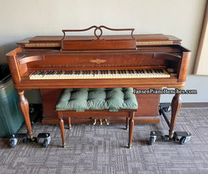 spinet piano dolly by Jansen