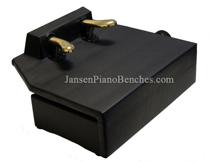 Piano pedal extender top