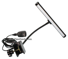 Load image into Gallery viewer, grand piano lamp black led clamp on