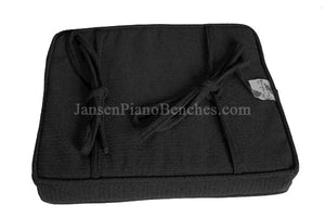 childrens booster cushion for piano bench black