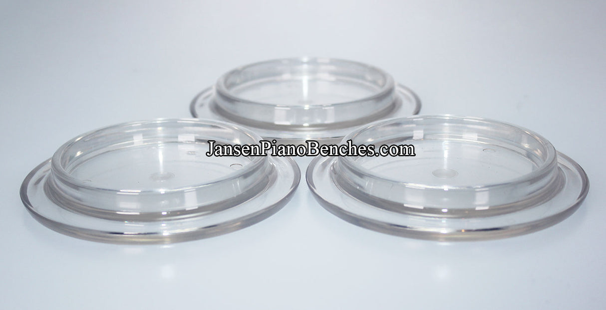 grand piano pads clear lucite