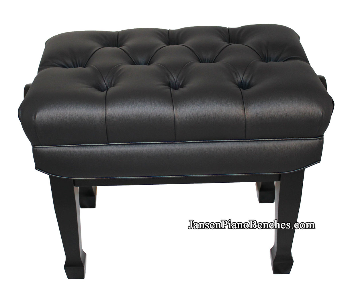 black adjustable piano bench concert artist