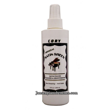 Cory Satin Sheen Piano Polish 8oz Conditioner Cleaner