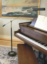 Load image into Gallery viewer, piano floor lamp house of troy lamp and brass