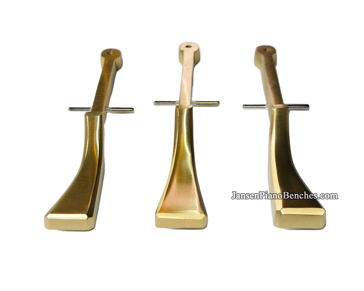 Grand Piano Pedals Solid Brass Model 994 Jansen Piano Benches
