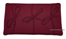 Load image into Gallery viewer, grk piano bench cushion red burgundy