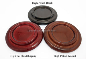 high polish grand piano pads walnut mahogany black