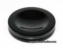 Load image into Gallery viewer, upright piano caster cup black high gloss finish