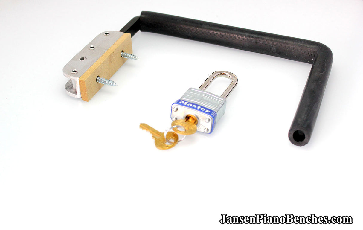 Jaras Piano Lock Fallboard Clamp