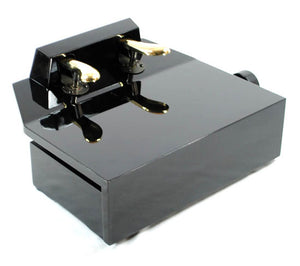adjustable black high polish piano pedal extender