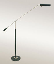 Load image into Gallery viewer, house of troy piano floor lamp black and nickel