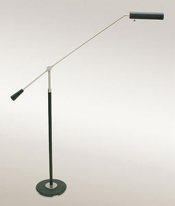 house of troy piano floor lamp black and nickel