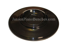 Load image into Gallery viewer, piano caster cup plastic black finish