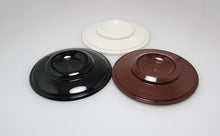 Load image into Gallery viewer, plastic piano caster cups brown black and white color options
