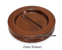 Load image into Gallery viewer, walnut grand piano caster cup jansen 5.5 inch