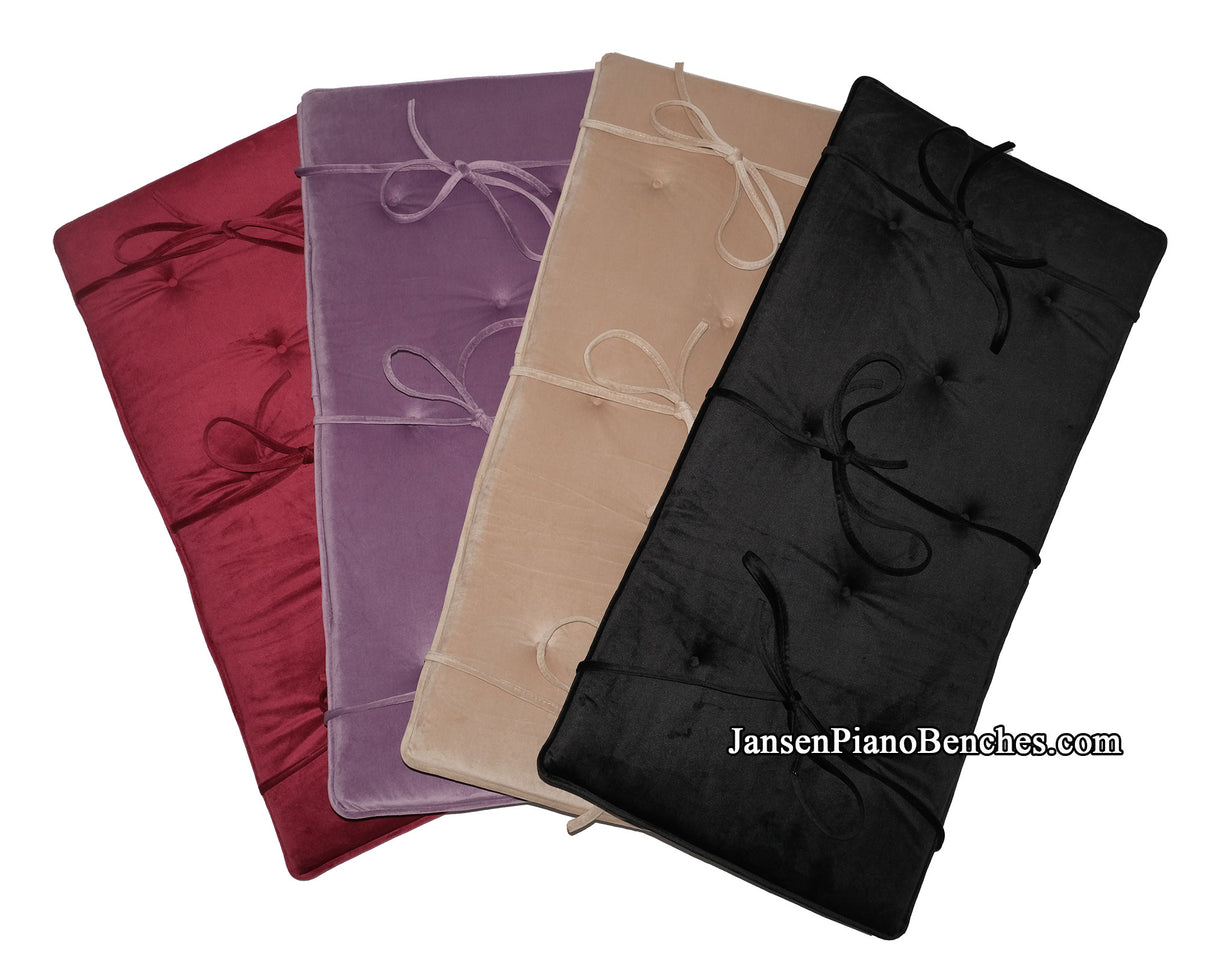 Tufted Piano Bench Cushion Foam Padding