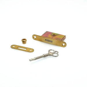 upright piano lock kit with key
