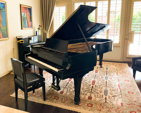 adjustable piano chair with back support