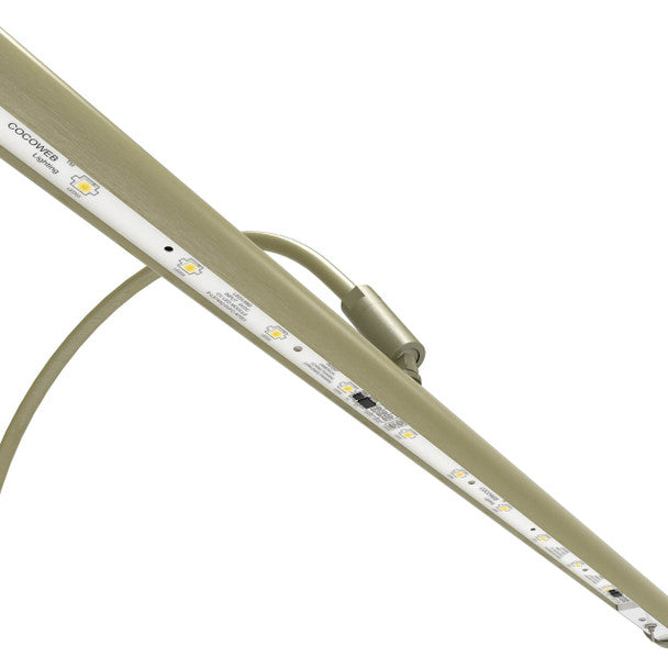 Antique Brass LED Grand Piano Lamp 19" Cocoweb GPLED19 Open Box