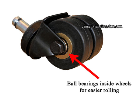 best piano wheels