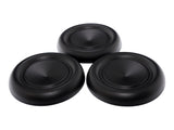 wood piano caster cups with felt to protect hardwood and tile floors