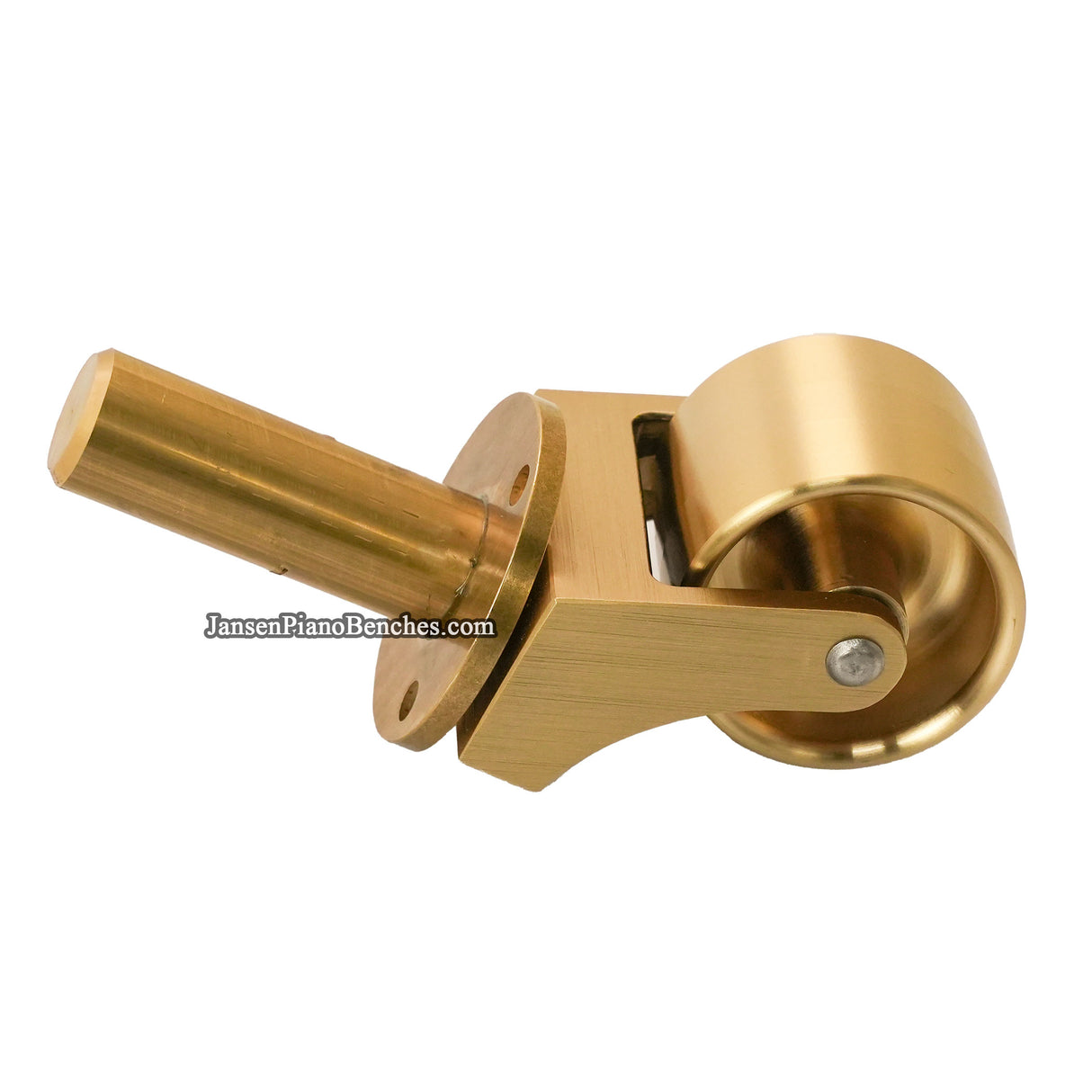 Premium piano hardware – elegant brass wheels for grand pianos