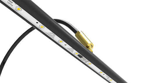 19 inch LED grand piano lamp with adjustable and rotating shade