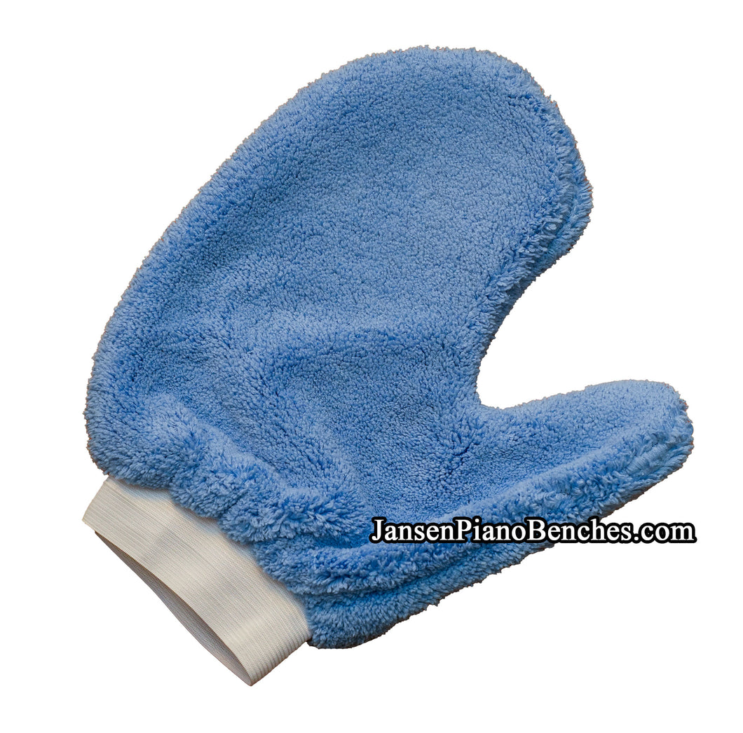 cory dust and polish mitt