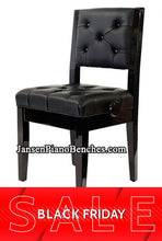 Load image into Gallery viewer, Adjustable Piano Chair with Diamond Tufted Padding