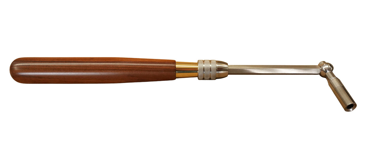 extendable piano tuning lever with rosewood handle