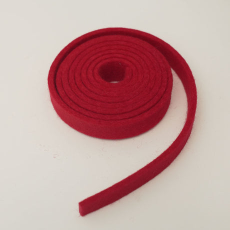 red felt temperament strip for piano tuning