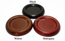 Load image into Gallery viewer, grand piano caster cups walnut mahogany and ebony