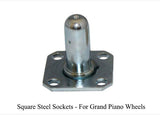 darnell grand piano casters square sockets