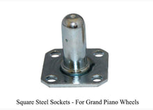 Load image into Gallery viewer, darnell grand piano casters square sockets