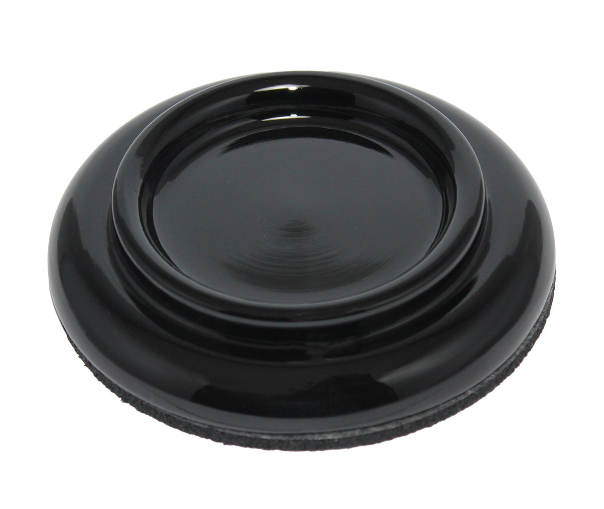 Black Piano Pad with felt in a glossy finish