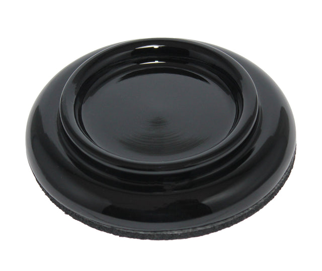 Black Piano Pad with felt in a glossy finish