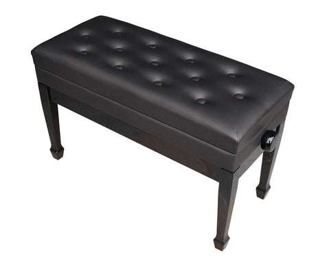 duet adjustable height piano bench with sheet music storage
