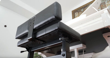 piano bench with back rest