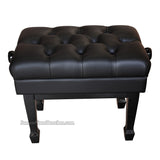 hydraulic lift adjustable piano bench