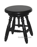 jansen swivel piano stool model j60 wood top - satin back