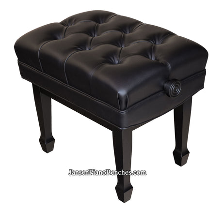 Jansen artist bench satin black