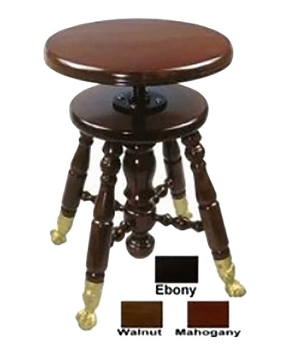 Jansen Piano Stool - Claw Foot Design - For Antique Pianos