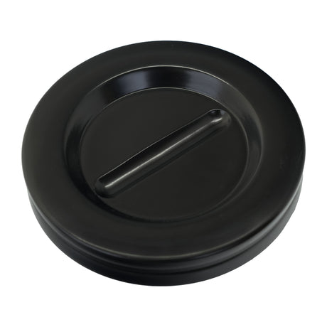 matte black grand piano caster cup by Jansen