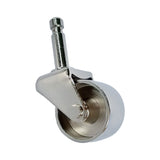 Nickel grand piano wheels