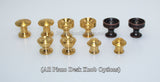 brass piano desk knob all options