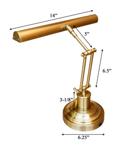 adjustable piano lamp dimensions