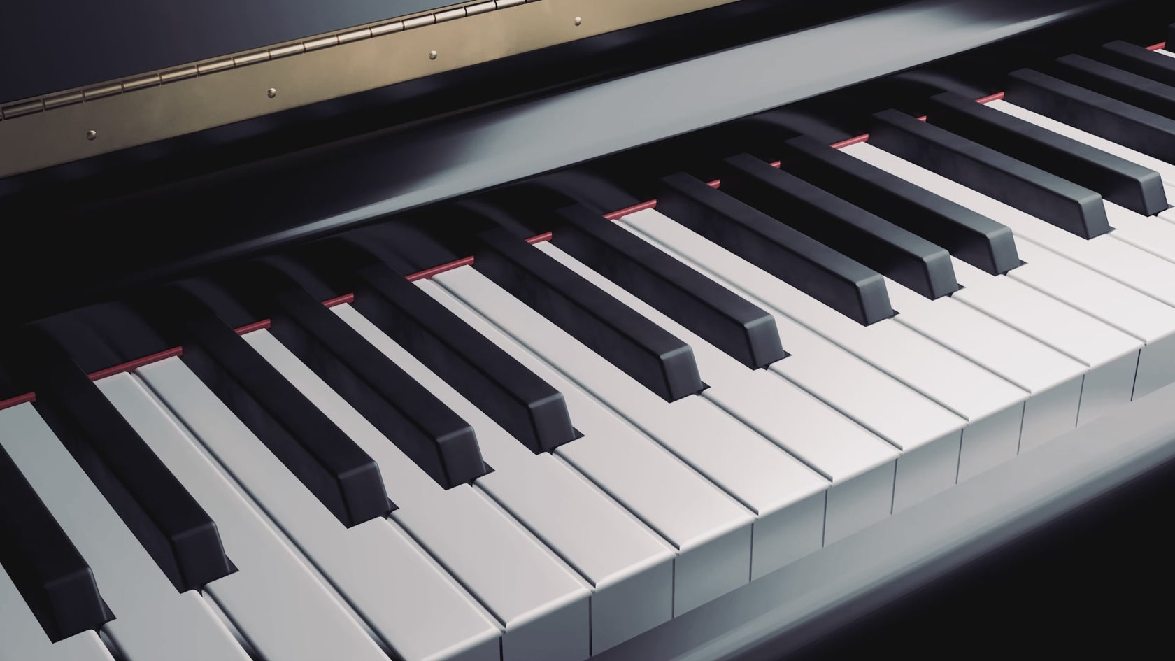 background with animation of play on piano