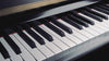 background with animation of play on piano