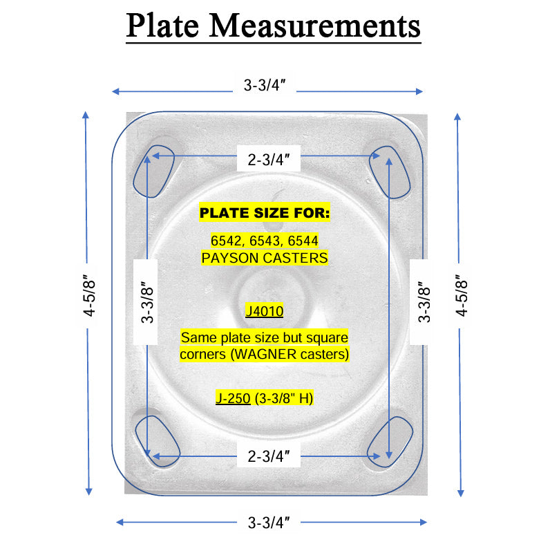 grand piano dolly replacement casters plate measurements for installation